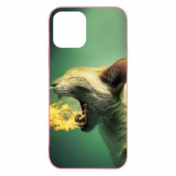 Чохол для iPhone 12 Hot cat - PrintSalon