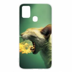 Чохол для Samsung M31 Hot cat - PrintSalon