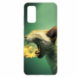 Чохол для Samsung S20 Hot cat - PrintSalon