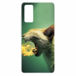 Чохол для Samsung S20 FE Hot cat - PrintSalon