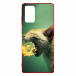 Чохол для Samsung Note 20 Hot cat - PrintSalon