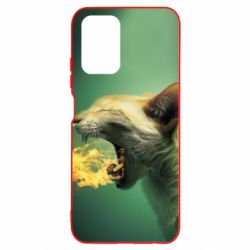 Чохол для Xiaomi Redmi Note 10 Hot cat - PrintSalon