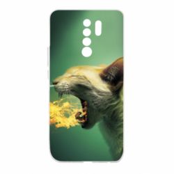 Чохол для Xiaomi Redmi 9 Hot cat - PrintSalon