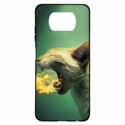 Чохол для Xiaomi Poco X3 Hot cat - PrintSalon