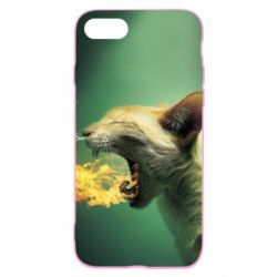 Чохол для iPhone SE 2022 Hot cat - PrintSalon