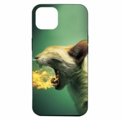 Чохол для iPhone 14 Hot cat - PrintSalon