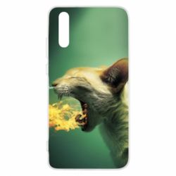 Чохол для Huawei P20 Hot cat - PrintSalon