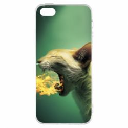 Чохол для iphone 5/5S/SE Hot cat - PrintSalon
