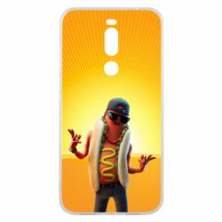 Чехол для Meizu X8 Hot Dog Man Fortnite