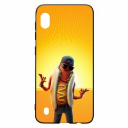 Чохол для Samsung A10 Hot Dog Man Fortnite
