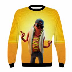 Дитячий 3D світшот Hot Dog Man Fortnite