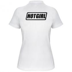 Жіноче поло HOT GIRL - PrintSalon
