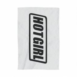 Рушник з принтом HOT GIRL - PrintSalon