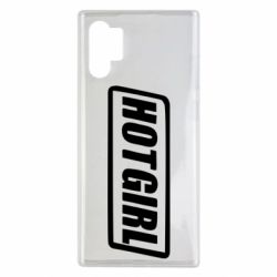Чехол для Samsung Note 10 Plus HOT GIRL