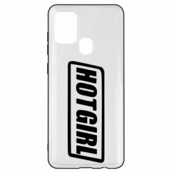 Чехол для Samsung A21s HOT GIRL