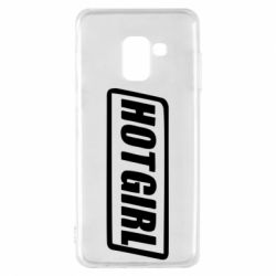 Чехол для Samsung A8 2018 HOT GIRL