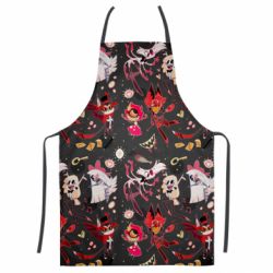 Фартух з 3D принтом Hotel Hazbin art - PrintSalon