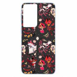 Чохол для Samsung S21 Hotel Hazbin art - PrintSalon