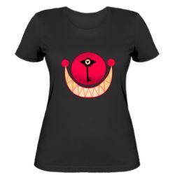 Женская футболка Hotel Hazbin smile - PrintSalon