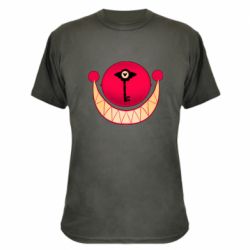 Камуфляжная футболка Hotel Hazbin smile - PrintSalon