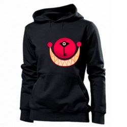 Женское худи Hotel Hazbin smile - PrintSalon