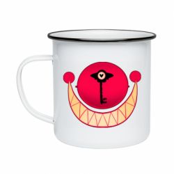 Кружка эмалированная Hotel Hazbin smile - PrintSalon