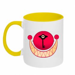 Чашка двухцветная 320ml Hotel Hazbin smile - PrintSalon