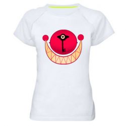 Женская футболка для спорта Hotel Hazbin smile - PrintSalon