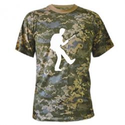 Камуфляжная футболка House танцует - PrintSalon