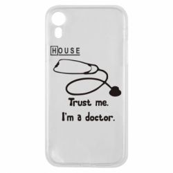 Чехол для iPhone XR House trust me - PrintSalon