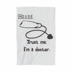 Полотенце с принтом House trust me - PrintSalon