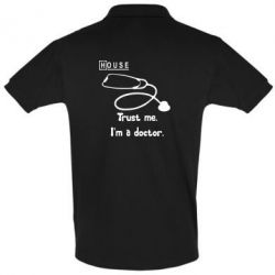 Мужское поло House trust me - PrintSalon
