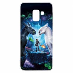Чохол для Samsung A8 2018 How to Train Your Dragon: The Hidden World - PrintSalon