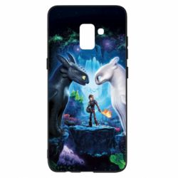 Чохол для Samsung A8+ 2018 How to Train Your Dragon: The Hidden World - PrintSalon