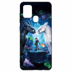 Чохол для Samsung A21s How to Train Your Dragon: The Hidden World - PrintSalon