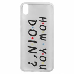 Чехол для Xiaomi Redmi 7A How you doin'? - PrintSalon