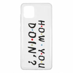 Чехол для Samsung Note 10 Lite How you doin'? - PrintSalon