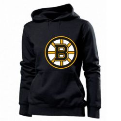 Женское худи Boston Bruins logo - PrintSalon