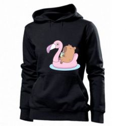 Женское худи Capybara Chilling - PrintSalon