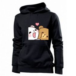 Женское худи Чиби мишки - PrintSalon