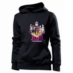 Женское худи JoJo Golden Wind - PrintSalon