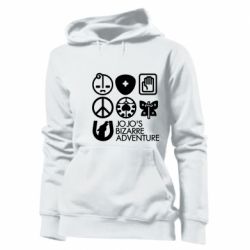 Худі жіноче JoJo Symbols - PrintSalon