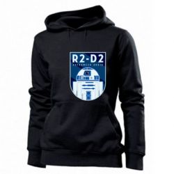 Женское худи R2-D2 emblem - PrintSalon