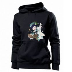 Женское худи Радостный Венти - PrintSalon