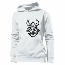 Женское худи Викинг в Шлеме - PrintSalon