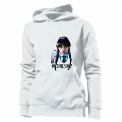 Женское худи Wednesday and Thing - PrintSalon