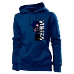 Женское худи Wendesday Addams - PrintSalon