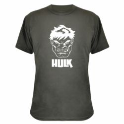Камуфляжна футболка Hulk face - PrintSalon