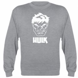 Світшот Hulk face - PrintSalon