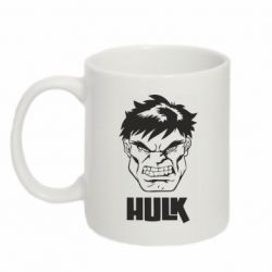 Чашка 320ml Hulk face